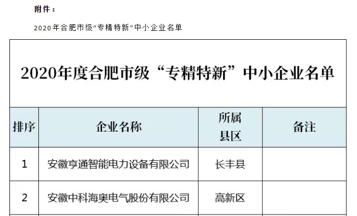 重大喜訊:樂(lè)卡五金榮獲2020年度合肥市“專精特新”企業(yè)稱號(hào) 重大喜訊:樂(lè)卡五金榮獲2020年度合肥市“專精特新”企業(yè)稱號(hào)